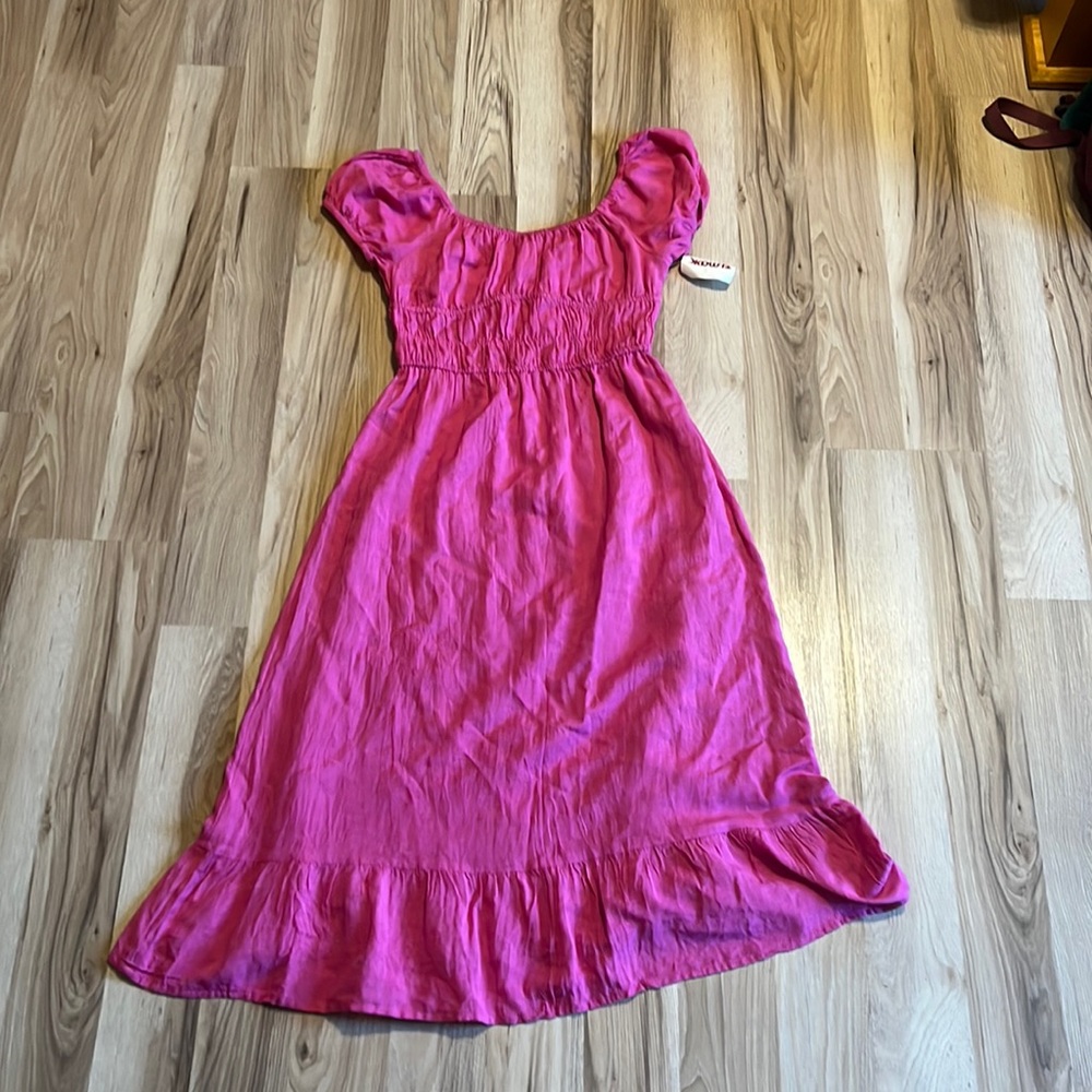 Pink maxi dress